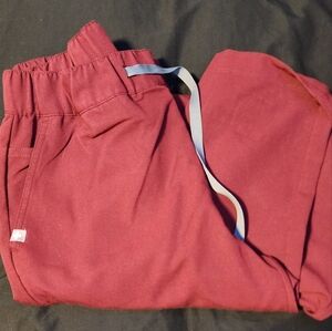 Figs Men's XS Burgundy Pants